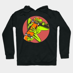 Frog Skate Punk, untaart Hoodie